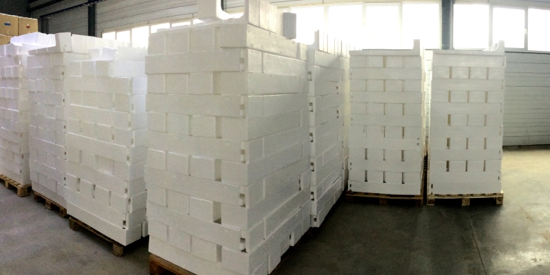 Производство упаковки из пенопласта в Краснодаре